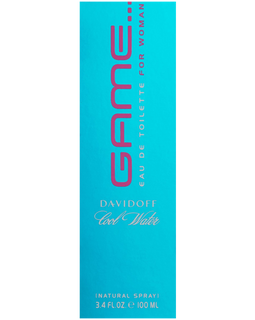 Cool Water Game By Davidoff For Women 3.4 Ounce